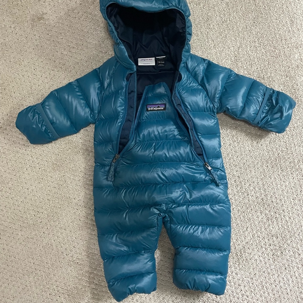 Patagonia Baby Navy Snowsuit